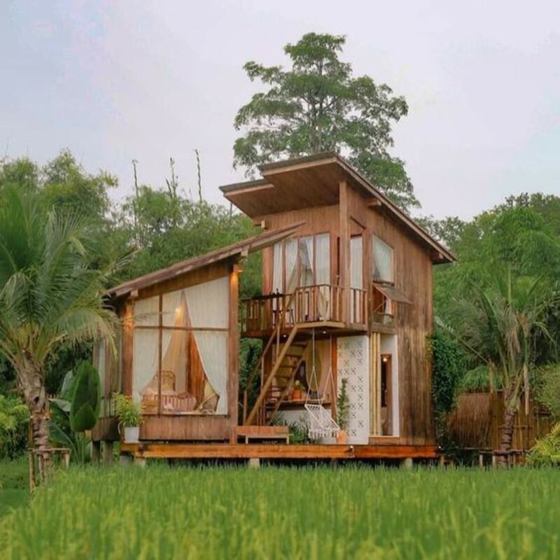 Homestay Bến Tre thiết kế nằm giữa không gian thiên nhiên bát ngát
